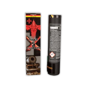 Hyper Cannon 5 – ABA Startrade, 5-fach zeitversetzter Salut, F2 mit 1.3G, nur unterjähriger Versand/Abholung.