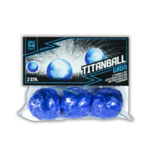 Argento Titanball – 3er Set Titanfunken-Cracklingbälle, je 15 g NEM, Kategorie F2 (1008-F2-69260263), ADR 1.4G.