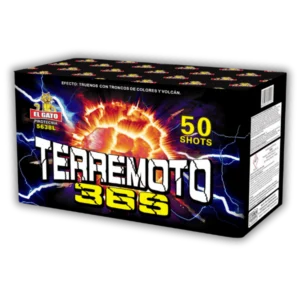 Die Batterie El Gato Salut 50 Schuss 36 Sekunden verbindet die volle Power von 50 Schuss im 20 mm Kaliber mit einer Laufzeit von rund 36 Sekunden. Bekannt für ihre kompromisslos lauten Salut-Effekte, sorgt El Gato mit dieser F2-Batterie für ein anhaltendes, druckvolles Spektakel.