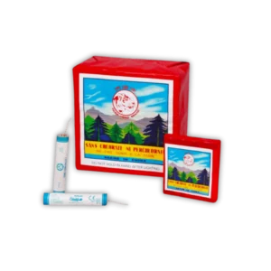 Funke China Böller C – P1-Schallerzeuger mit grauer Lunte, kräftiger Knall, Retro-Qualität, 120 Stück je Packung.