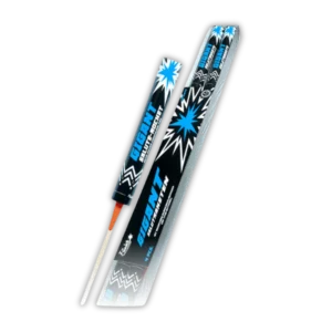 Funke Gigant Salutraketen F3 – 4er Pack mit Silbercracker-Aufstieg und lautem Titansalut