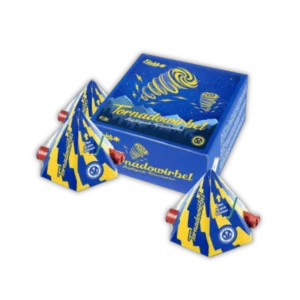 Funke Tornado Wirbel FW44A – Titanfunken-Pfeifwirbel mit grünem Aufstiegslicht, Kategorie F2, ADR 1.4G.