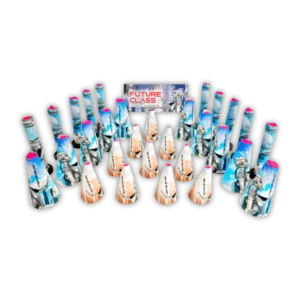 Lesli Highly Skilled – 190-teiliges Jugendfeuerwerk-Sortiment mit Wirbeln, Crackling, Fontänen & Heulern, ab 12 Jahren.