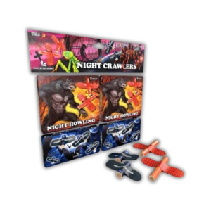 Lesli Night Crawlers – 12-teiliges Feuervogel-Sortiment mit Funken-, Pfeif- und Flug-Effekten.