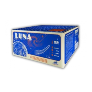 Luna-Verbund Verbundfeuerwerk mit maximaler Satzmenge, Gold-Verwandlungssternen, leuchtstarken Farbspitzen und Crackerfinale.