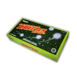 Funke 3 Stufen Mini Raketen – 10er Set F2 Raketen mit 3-Stufen-Pfeifaufstieg und lautem Knall (1,4g NEM)