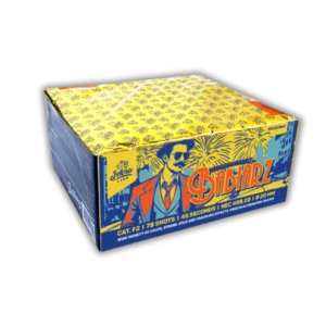 Iskra Babiarz F2 Batterie – 78 Schuss (20mm) mit Strobe, Timerain, Brocade Crown und Big Silver Chrysanthemum Effekten