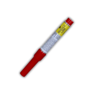 Pyroweb L200 Seenotfackel Gelb – Signalfackel (Magnesiumbasis, Reisszündung) mit ca. 60 Sekunden Brenndauer, extrem heller Leuchtkraft und starker Rauchentwicklung.