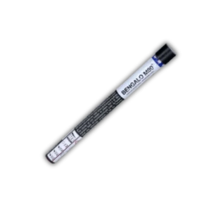 Pyroweb Starklicht Bengalfackel Weiß (T1) mit 60 Sekunden Brenndauer, 38 g NEM und extrem hellem, gleißendem Weißlicht.