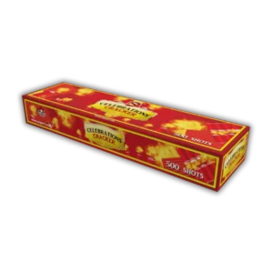 SR Pyro Celebrations Cracker 500 Schuss F3 Knallkette mit rasanten, lauten Knallschlägen.