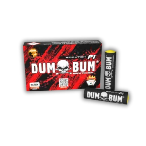 Dum Bum P1 Scratch Head (20er Schachtel, 4g NEM) mit sehr lautem Knall als ganzjähriger P1-Reibeknaller.