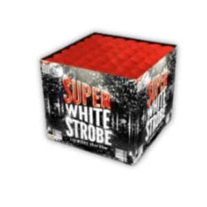 Klasek Super White Strobe 49 Schuss F3-Batterie (998g NEM) mit extremer Helligkeit, weißem Strobe-Effekt und schneller Fächerung.