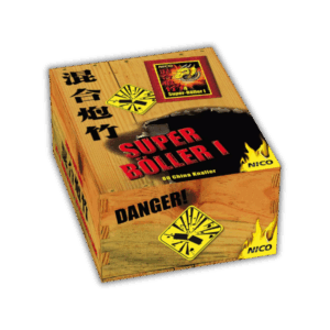 Nico Super Böller I (80er Schinken, 136g NEM) mit sehr lautem, wuchtigem Oldschool-Knall.