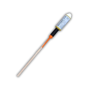 Zink 906 Weiße Blinker 5er F3-Raketenset (375g NEM) mit Silberschweif, unzähligen weißen Blinksternen und 60 Meter Effekthöhe.