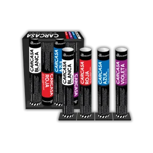 Pyrocentury Carcasa 3er-Pack, F2 Bombenrohre mit massiver Füllung.