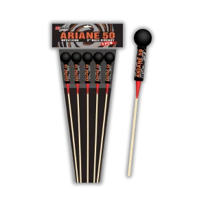 Riakeo Ariane 50 Raketenset, 5 Stück mit je 75g NEM (F3).