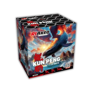 Riakeo Kun Peng 20-Schuss F3-Batterie, 36mm Kaliber mit 800g NEM.